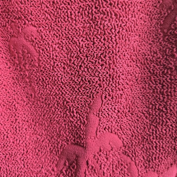 New Bond-Eye Mara Palm Tree Mineral Red One Piece Swimsuit NWT One Size - Picture 8 of 12